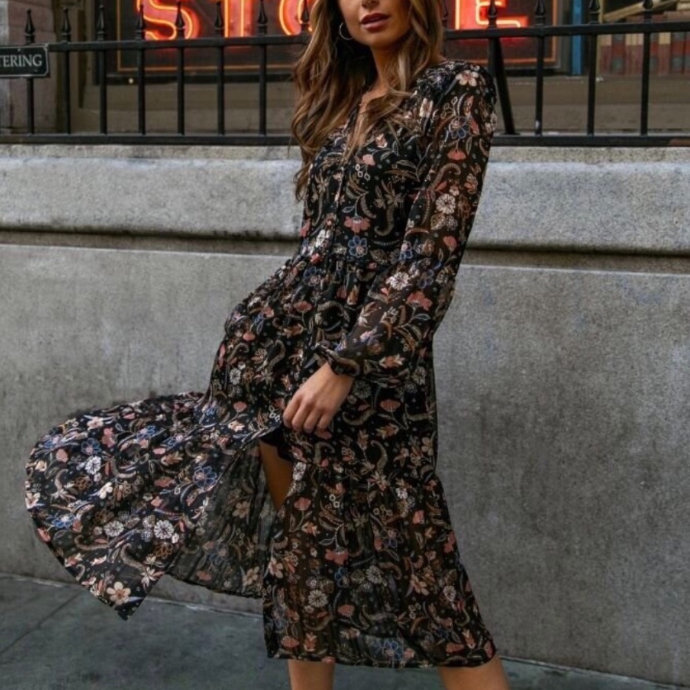 Floral Midi